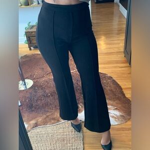 Black Women's Flared Dress Pants